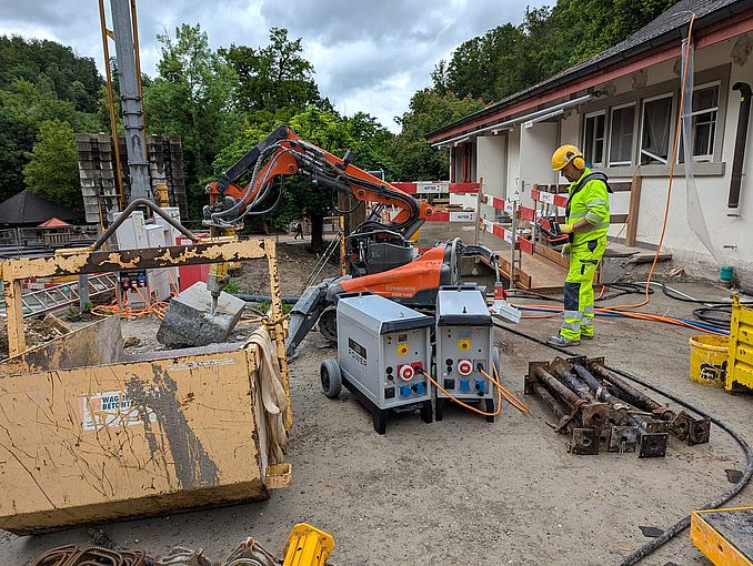 ecopowertrolley im Parallelmodus im Einsatz