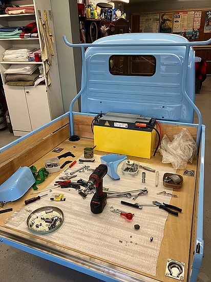 Umbau Piaggo Ape Elektro