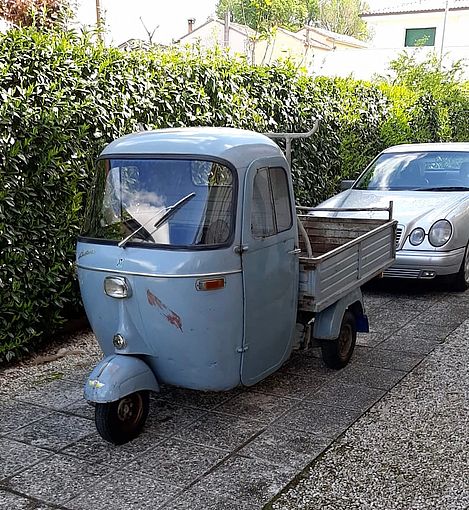 Umbau Piaggo Ape Elektro