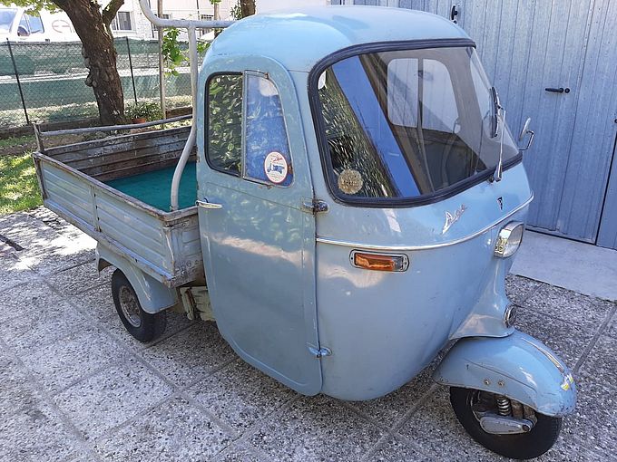 Umbau Piaggo Ape Elektro