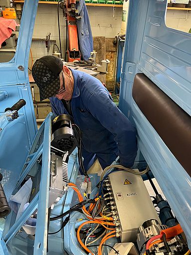 Umbau Piaggo Ape Elektro