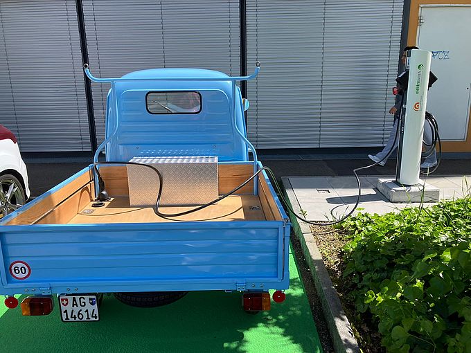 Umbau Piaggo Ape Elektro