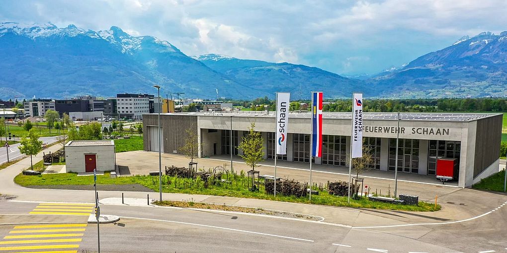 Feuerwehrdepot der freiwilligen Feuerwehr Schaan 