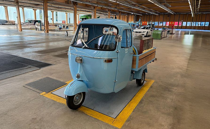 Umbau Piaggo Ape Elektro