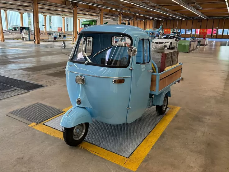 Umbau Piaggo Ape Elektro 