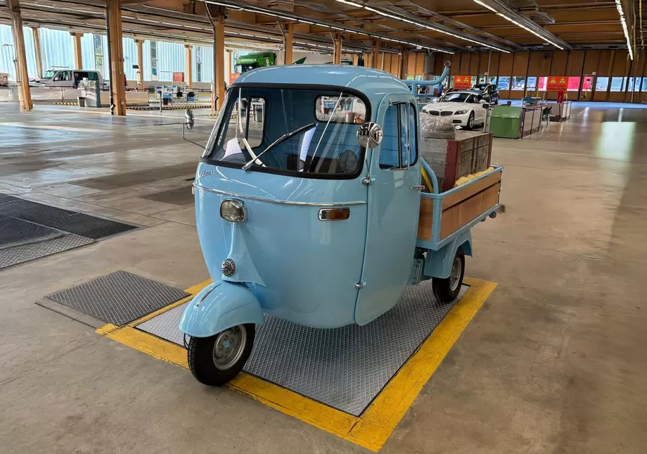 Umbau Piaggo Ape Elektro