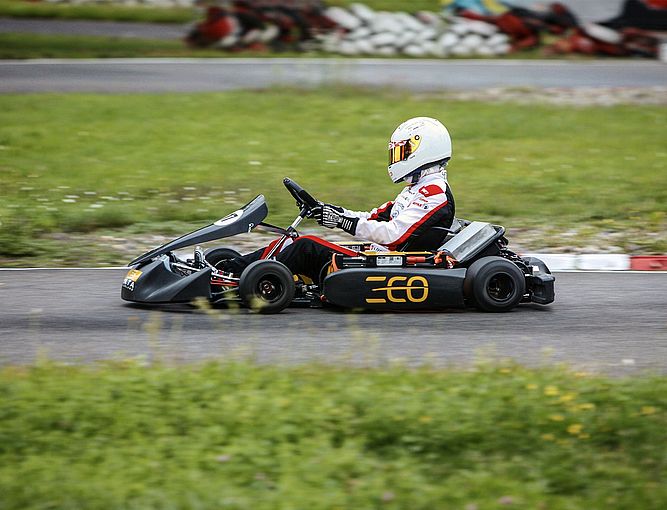 Volle Fahrt voraus - der ecovolta e Go Kart mit ecoTractionBattery