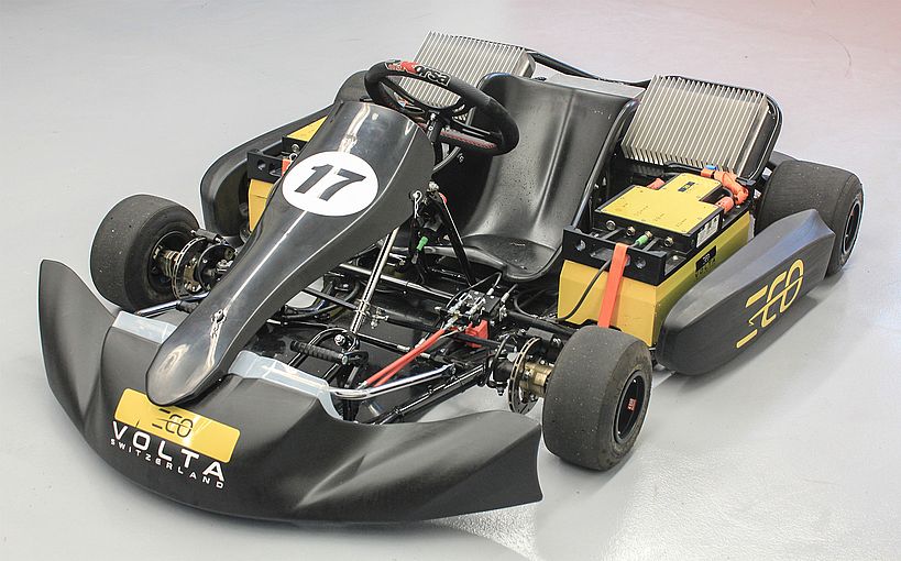 ecovolta e Go Kart mit eingebauter Standard Lithium-Ionen Batterie