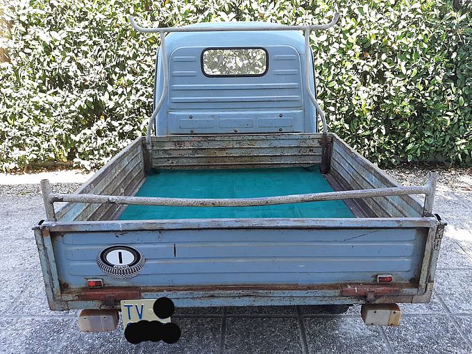 Umbau Piaggo Ape Elektro Ladefläche