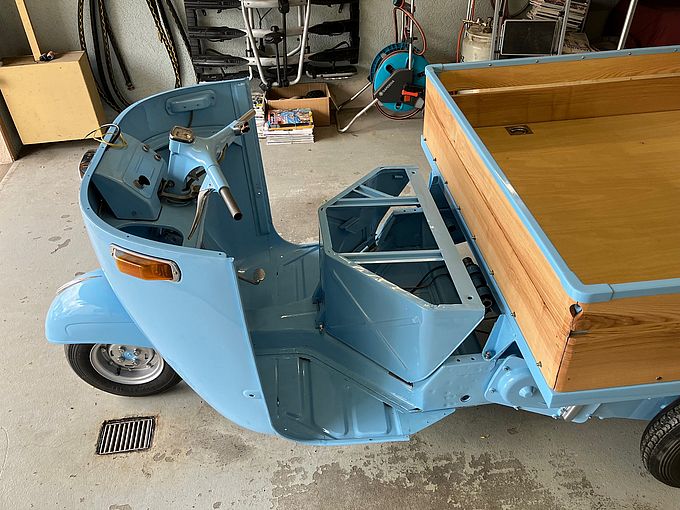 Umbau Piaggo Ape Elektro Fahrzeugkabine