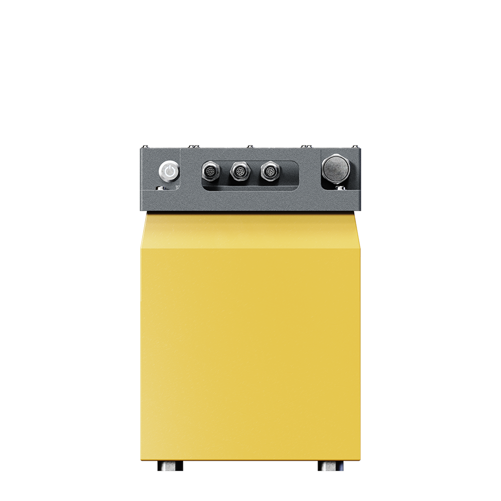 Ansicht der Vorderseite der evoTractionBattery 10Kw